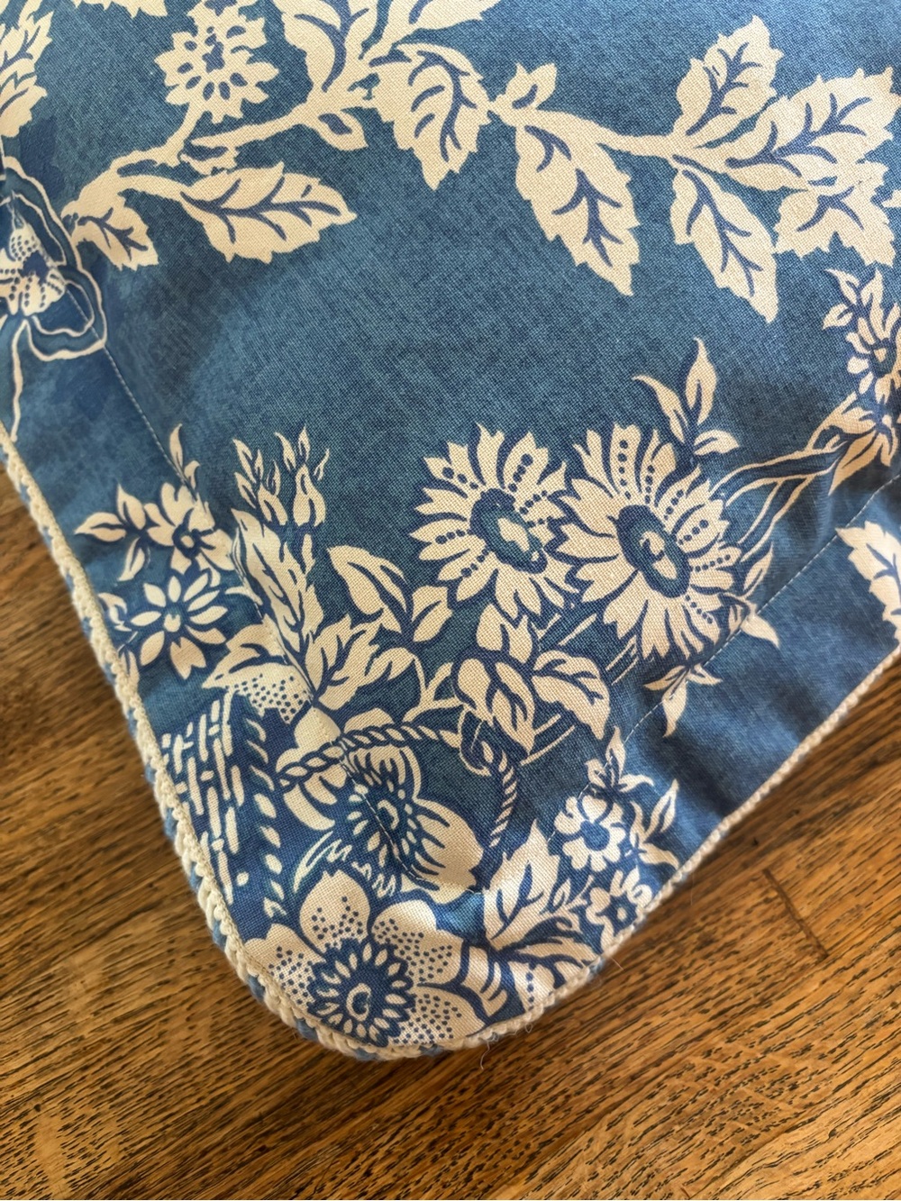 French Country Cottage English Farmhouse Paris Blue & White Toile Pillows - Picture 8 of 10